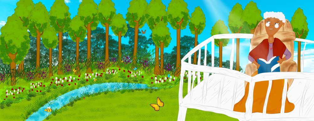 Illustration from Sometimes Grandma… Forgets My Name